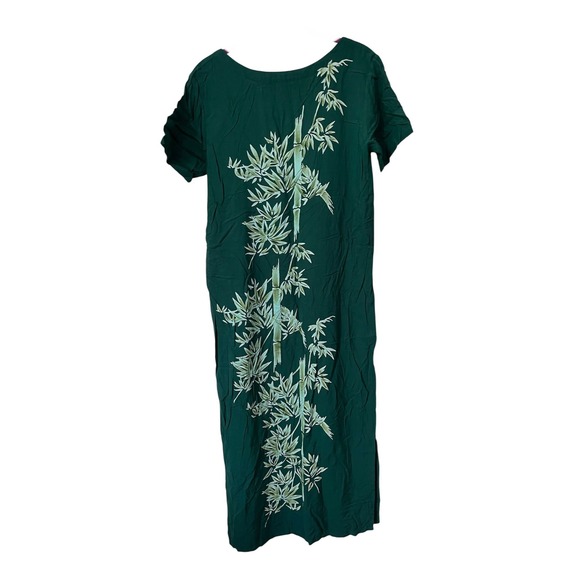 Sunset Rose Dresses & Skirts - Sunset Rose Hawaiian Asian Muumuu Dress Bamboo XS